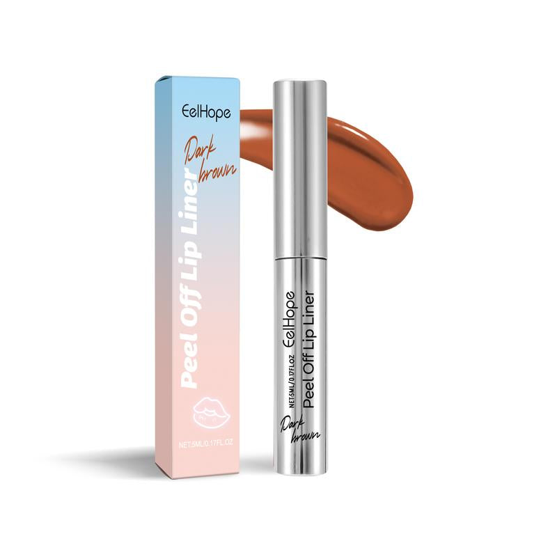 Eelhope Peel-Off, Set, Long-Lasting, Waterproof. Easy Peel & Reveal Tattoo-Like Color for All-Day Wear. Natural Matte Finish That Stays All Day with a Fun “Peel & Reveal” Twist Coffee Color,Tattoo Halloween Special Effects Party Makeup