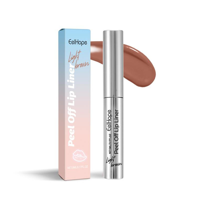 Eelhope Peel-Off, Set, Long-Lasting, Waterproof. Easy Peel & Reveal Tattoo-Like Color for All-Day Wear. Natural Matte Finish That Stays All Day with a Fun “Peel & Reveal” Twist Coffee Color,Tattoo Halloween Special Effects Party Makeup