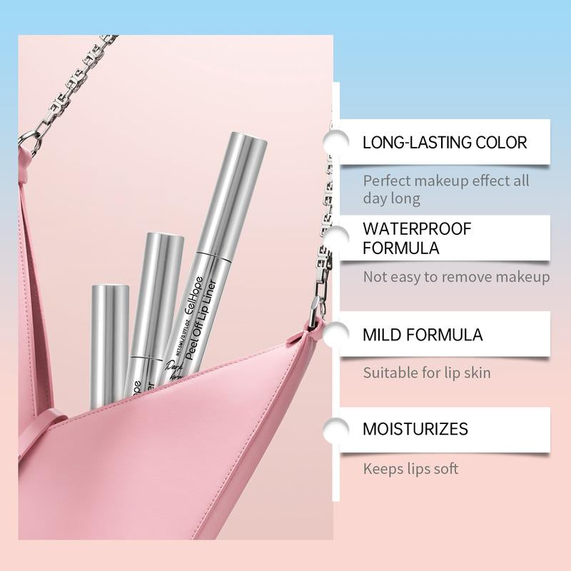 Eelhope Peel-Off, Set, Long-Lasting, Waterproof. Easy Peel & Reveal Tattoo-Like Color for All-Day Wear. Natural Matte Finish That Stays All Day with a Fun “Peel & Reveal” Twist Coffee Color,Tattoo Halloween Special Effects Party Makeup