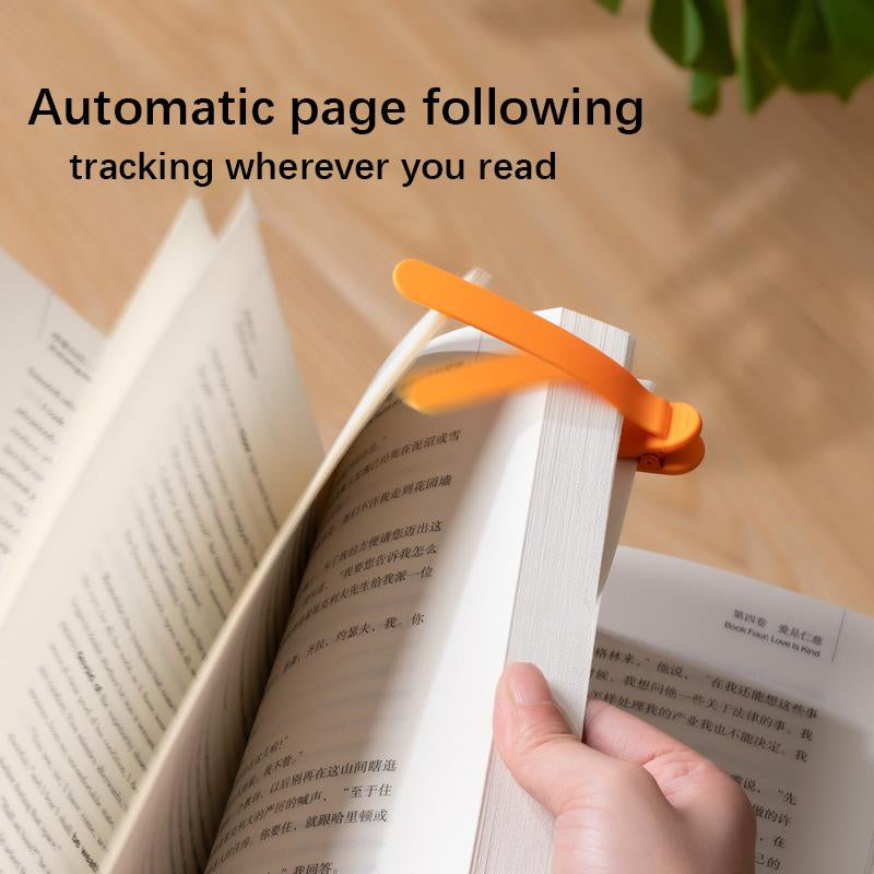 Easyclip Silicone Bookmark: Minimalist Blank Page Markers That Automatically Remember Your Page. Perfect Gift for Book Lovers