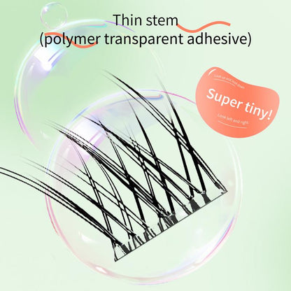 Maytobe False Eyelashes，Glue Free Self-Adhesive Eyelash Clusters，1 Box 36 Pcs ，Reusable Clusters Beginner Friendly with Tweezers ，Extension Soft Comfortable，Easy Apply Natural Look for Makeup Daily Life