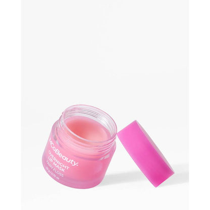 Mcobeauty Overnight Lip Mask, Butter-Soft Hydrating Balm with Coconut Oil & Vitamin E for Smooth, Rejuvenated Lips Day or Night