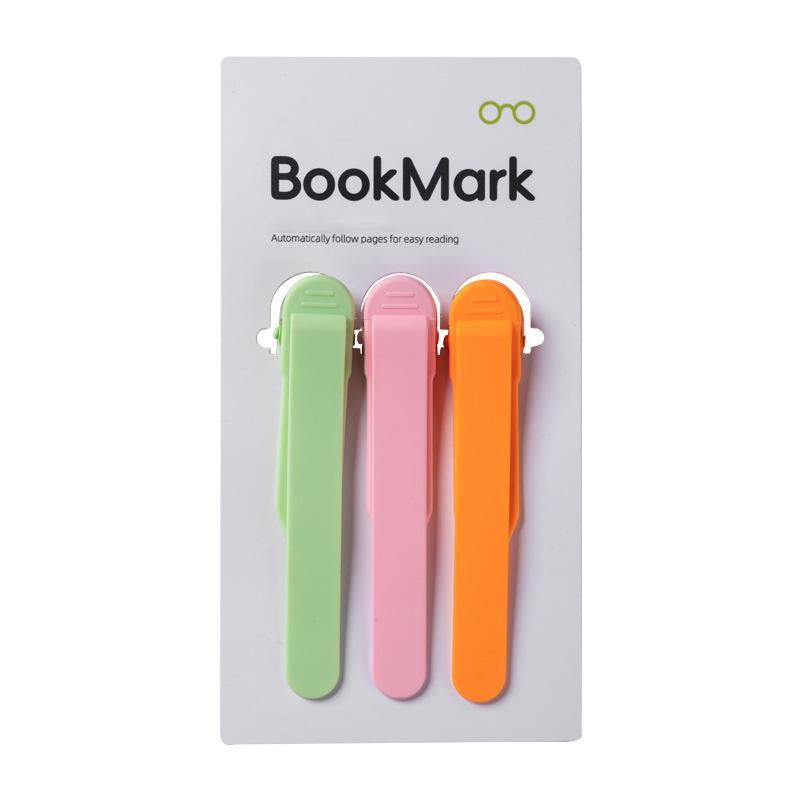 Easyclip Silicone Bookmark: Minimalist Blank Page Markers That Automatically Remember Your Page. Perfect Gift for Book Lovers